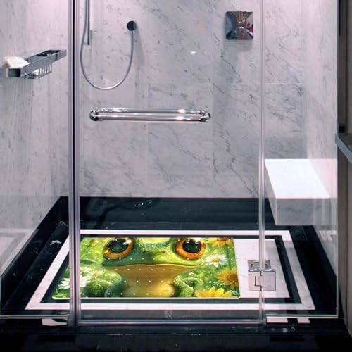Bath Tub Shower Mat, Washable Bathtub Floor Mats, Suction Cups and Drain Holes - Image 6
