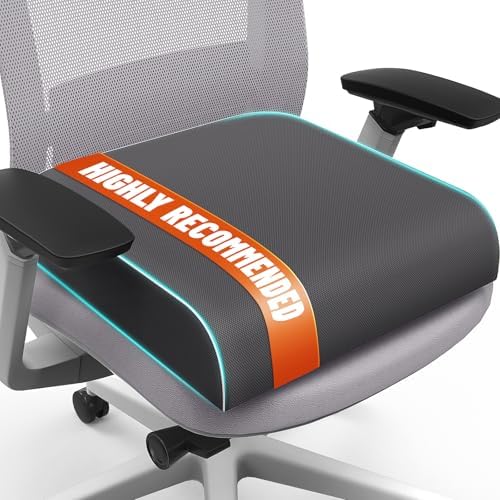 SweetSlubr Seat Cushion, Chair Pad, Memory Foam Tailbone Pain Relief by Unknown