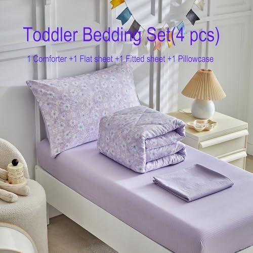 JHXHMX Floral Toddler Bedding Set - Image 5