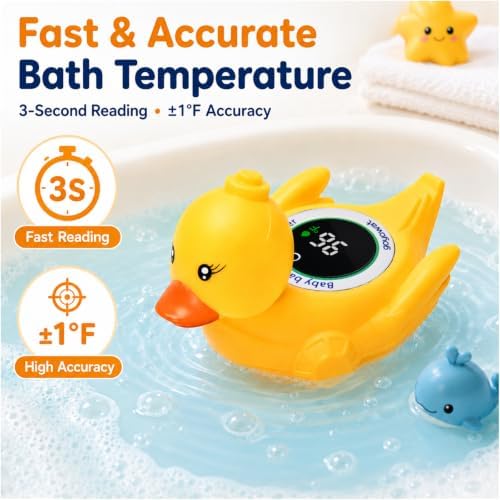 Baby Bath Thermometer Water Temp Safety - Image 2