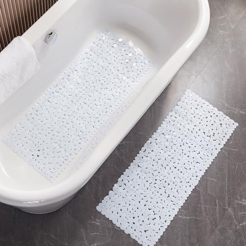 Webos Bath Shower Mat Non Slip: Extra Large Pebble Bathtub mat - Image 5
