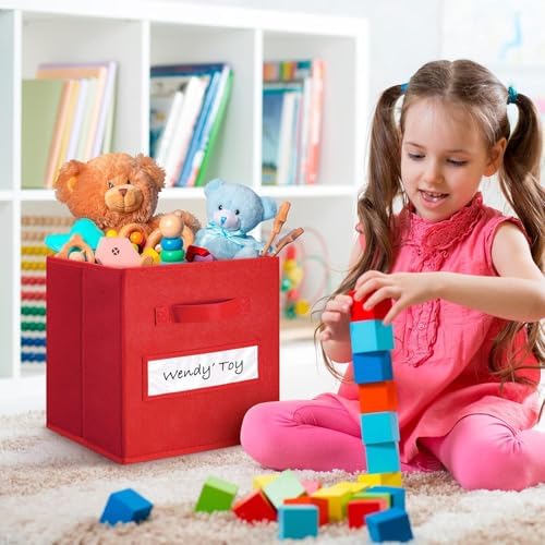 13x13x13 storage cube bins Fabric storage cubes - Image 5