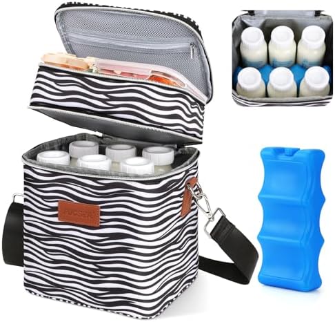 PIIOSER Breastmilk Cooler Travel Bag by PIIOSER