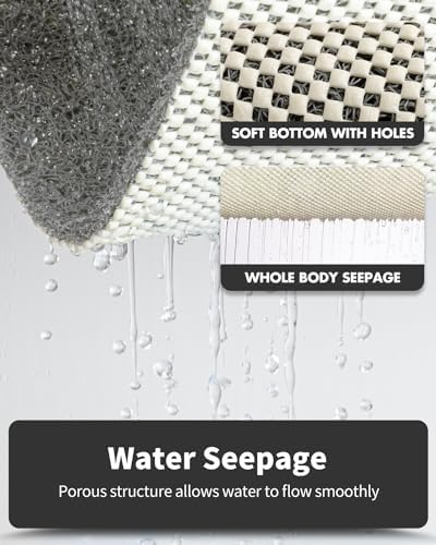 Non-Slip Bathtub Mat, 17x47 Inch Shower Mats - Image 4