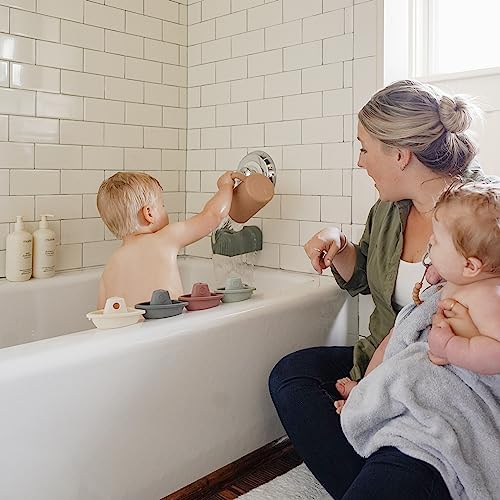 mushie Bath Spout Cover | Soft Silicone Bathtub Faucet Safety Guard - Image 5