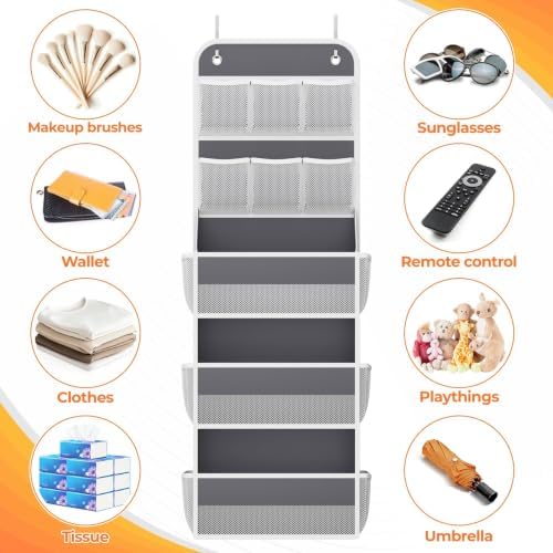 SpaceHacks 5-Tier Over the Door Organizer - Image 5