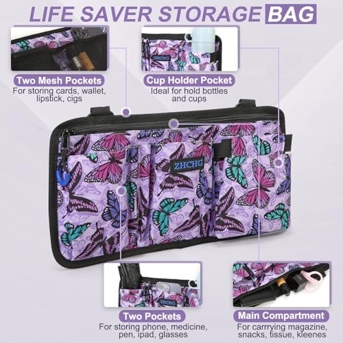 Wheelchair Side Bag, Wheel Chair Armrest Pouch Accessories - Image 3