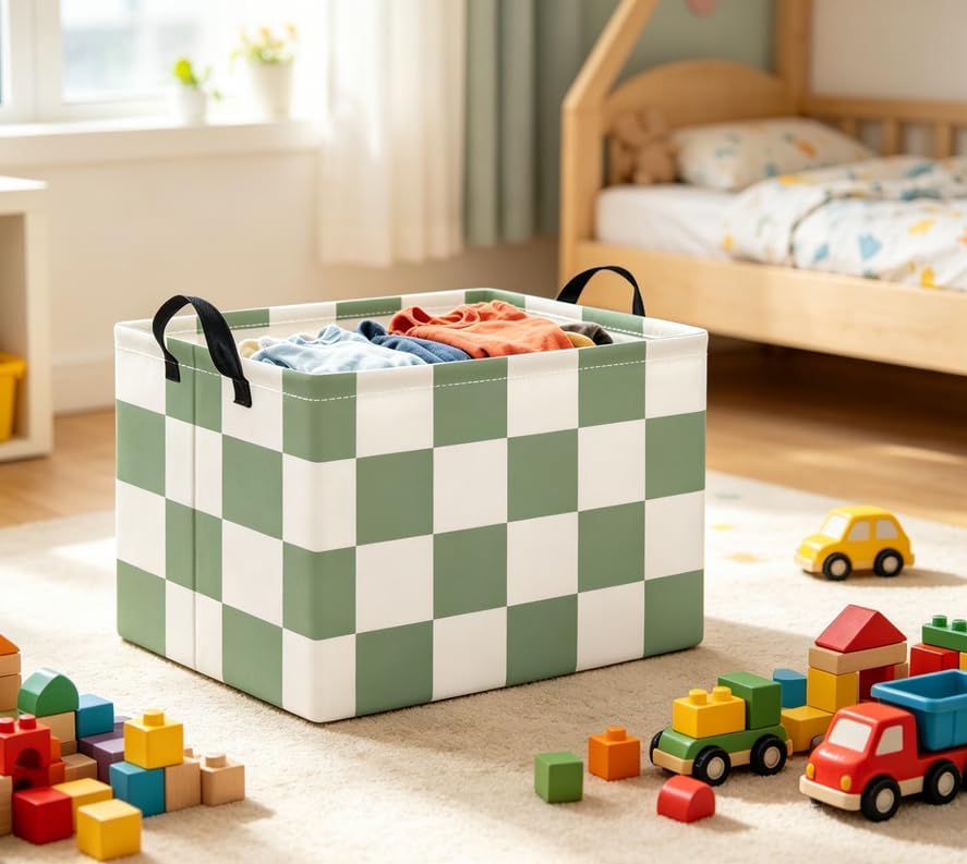Rectangular Baby Kids Storage Basket - Image 5