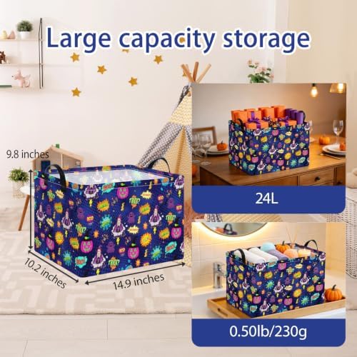 NTAOHAMPER Rectangular Storage Basket Empty, Storage Bin - Image 2