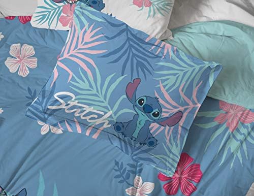 Disney Lilo and Stitch Full Comforter Set 7 Piece Kids Bedding - Image 6