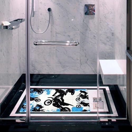 Shower Mat Bathtub Mat, 26.8x15.1 inch, Non-Slip Bath Mat - Image 6