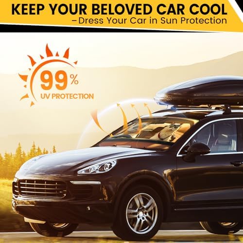 Car Windshield Sun Shade Foldable UV Reflector Front Window Animal Sunshade - Image 2