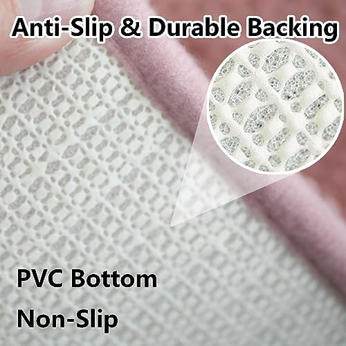 BOANKODU Bathroom Rugs Sets 2 Piece, Extra Soft Chenille Bath Mat Absorbent - Image 6