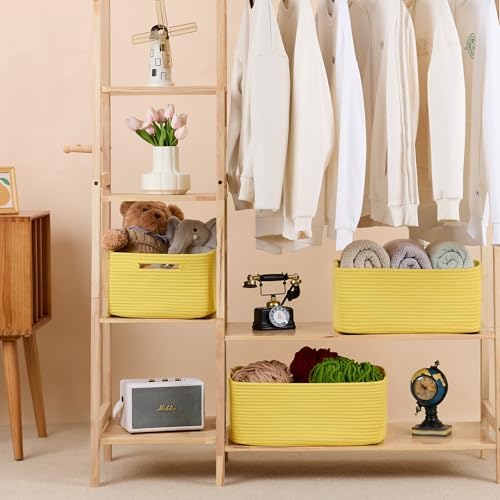 MiniArk Large Storage Baskets for Shelves, Baby Nursery, Toy Baskets Box - Image 3