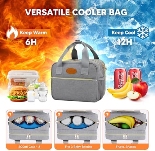 PIIOSER Breastmilk Cooler Travel Bag - Image 2