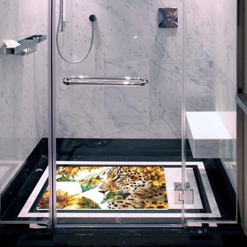 Non Slip Bathtub and Shower Mat 26.8x15.1 inch, Bath Mat - Image 6