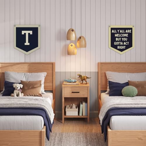 Lacama Toddler Boys Room Decor Name Pennant Flag - Image 5