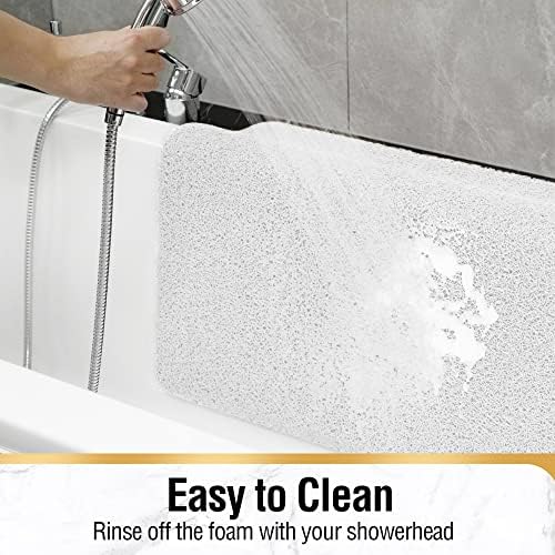 HITSLAM Square Shower Mat, 27 x 27 Inch Non Slip Bath Mat - Image 5