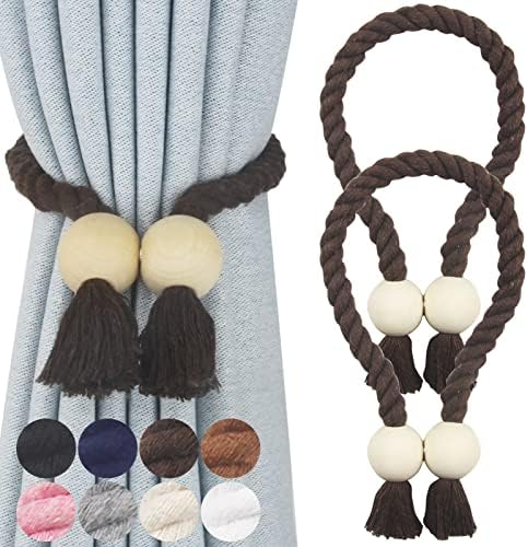 Magnetic Curtain Tiebacks Decorative Tie Back Drapes Holdbacks Nieffeiy by CurtianTiebacks