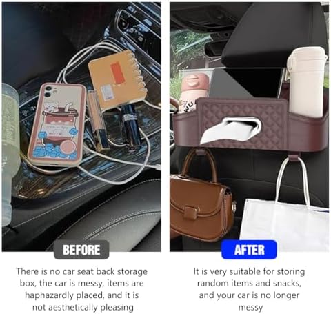 Mandark Headrest-Mounted Backseat Organizer - Image 4