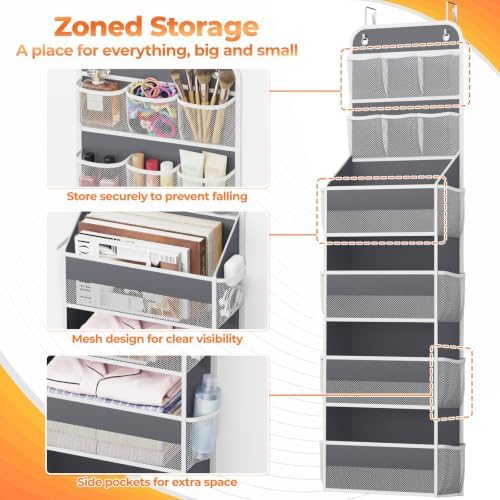 SpaceHacks 6-Tier Over the Door Organizer - Image 3