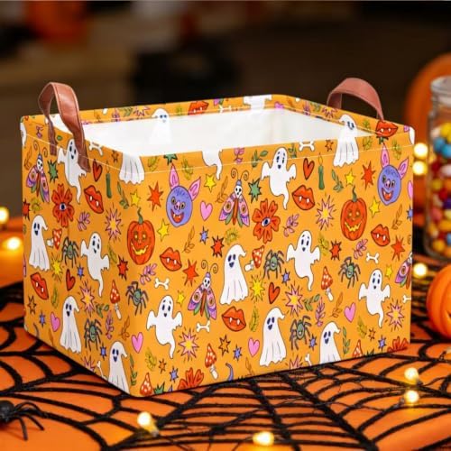 NTAO Gift Storage Basket Empty for Halloween, Storage Bin - Image 4
