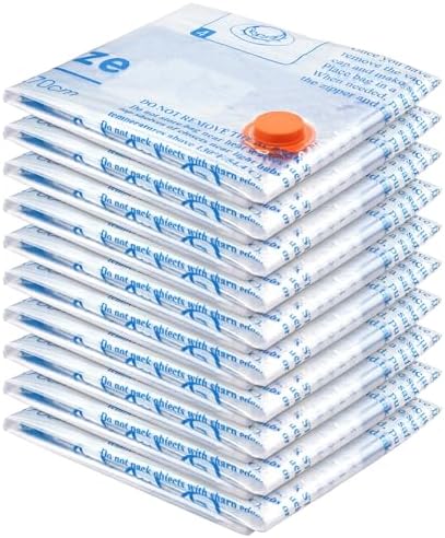 Vacuum Storage Bags, Small Space Saver Sealer Bags, Airtight Compression Bags - Image 2