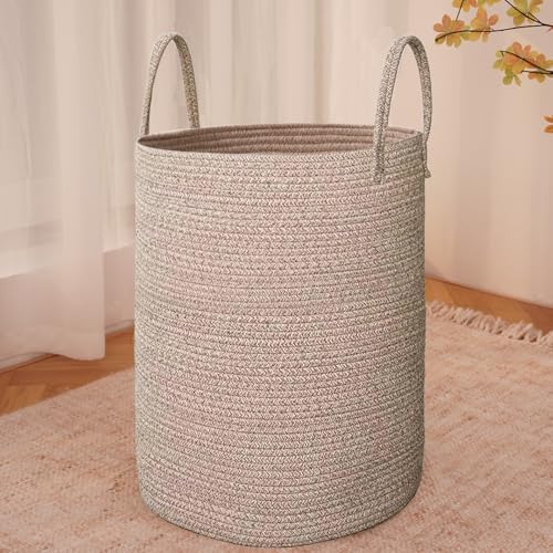 JMvicyroam 100L Cotton Rope Laundry Basket Hamper by JMvicyroam