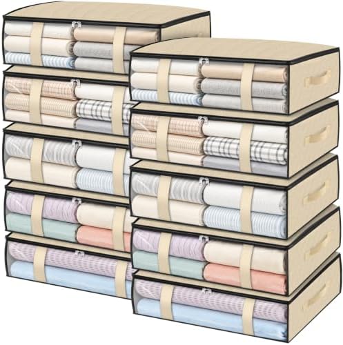 StorageRight Under Bed Storage Bags, 10 Pack by StorageRight