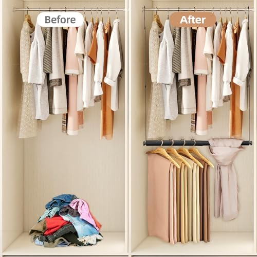 STORAGE MANIAC Adjustable Closet Rod - Image 4