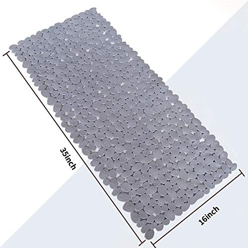 Pebble Shower Mat for Bathtub Non Slip Mat 35"X16" - Image 3