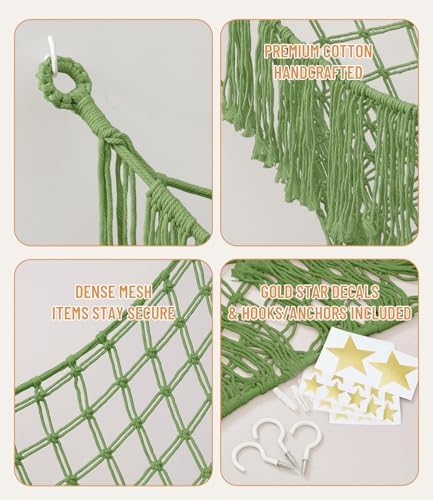 Lare Stuffed Animal Storage Hammock Corner Net - Image 2