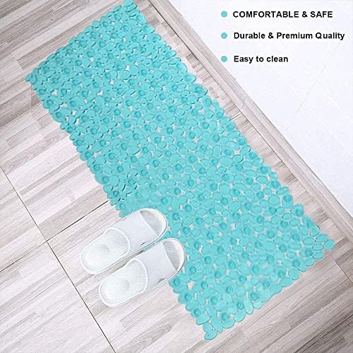 Pebble Shower Mat for Bathtub Non Slip 35"X16" - Image 5