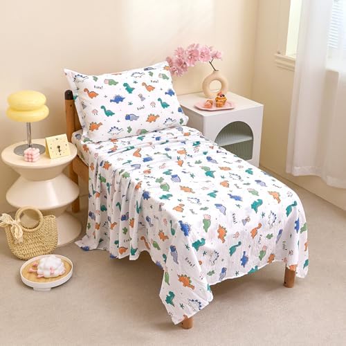 Caressma Toddler Bedding Set Dinosaur Pattern Nursery Comforter - Image 7