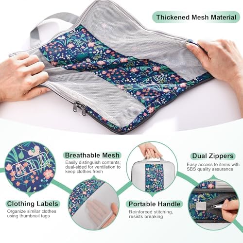 OlarHike 8 Set Compression Packing Cubes - Image 6