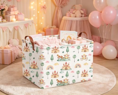 Rectangular Princess Baskets, Storage Bins - Image 3