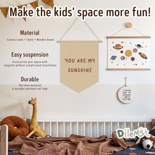 You Are My Sunshine Pennant Banner, Playroom Decor - Image 2