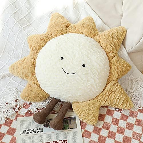 Moon Star Sun Pillow Sofa Cushion | Decorative Lumbar Support Pillow | Soft by CONRTEMS