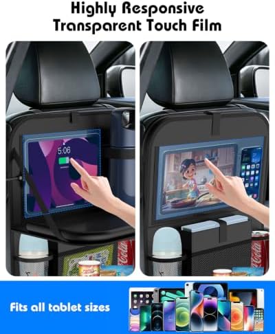 Car Backseat Organizer with Foldable Table Tray - Image 6