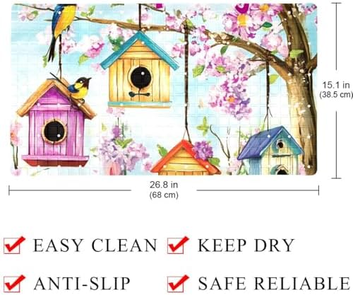 Non Slip Shower Mat Bathtub Mat 15.1x26.8 Inch, Quick Dry Bath Mat - Image 4