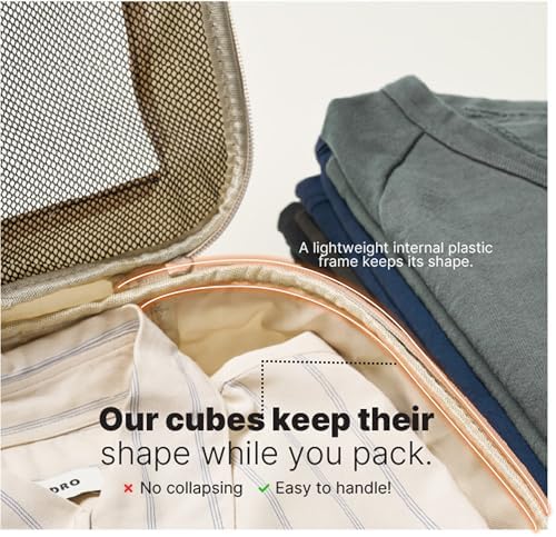 LeanTravel Premium Compression Packing Cubes - Image 4