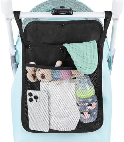 Accmor Universal Stroller Organizer, Mesh Bag Fits - Image 6