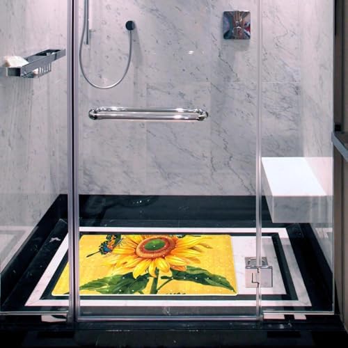 Non Slip Shower Mat Bathtub Mat 15.1x26.8 Inch, Quick Dry Bath Mat - Image 6