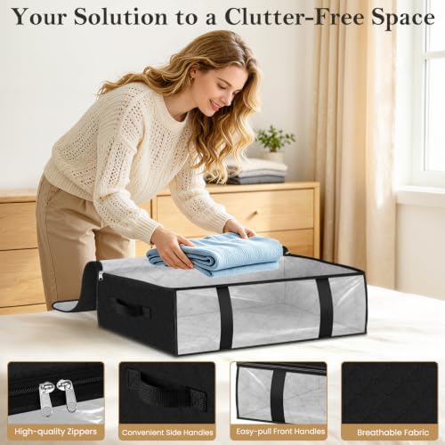 StorageRight Under Bed Storage Bags, 6 Pack - Image 3