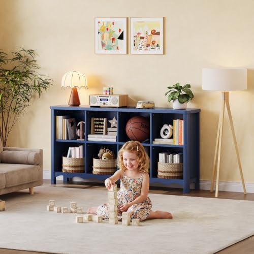 ONBRILL 8 Cube Bookcase, Bookshelf and Toy Storage Organizer - Image 3