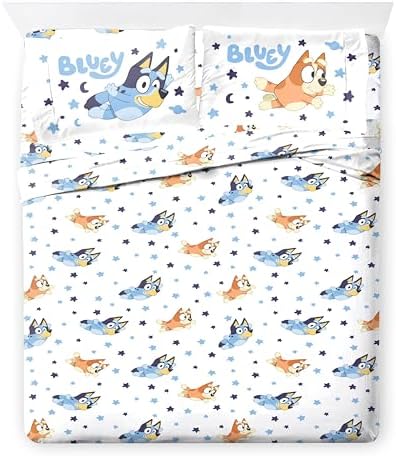 Jay Franco Bluey & Bingo Queen Comforter Set - Image 6