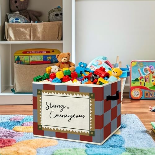 Nursery Positive Affirmation Storage Bins Box - Image 2