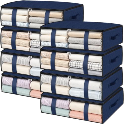 StorageRight Under Bed Storage Bags, 8 Pack by StorageRight
