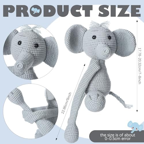 Moukeren Safari Animals Curtain Tie Back Elephant Shape Curtain Tie Back Jungle - Image 2
