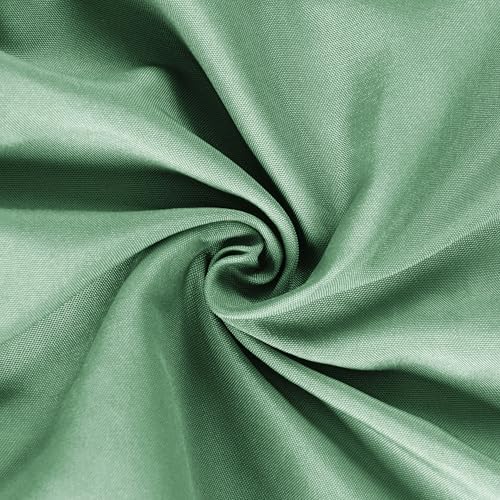 HIG 2 Pack Sage Ruffle Handcrafted Window Valances - Image 5